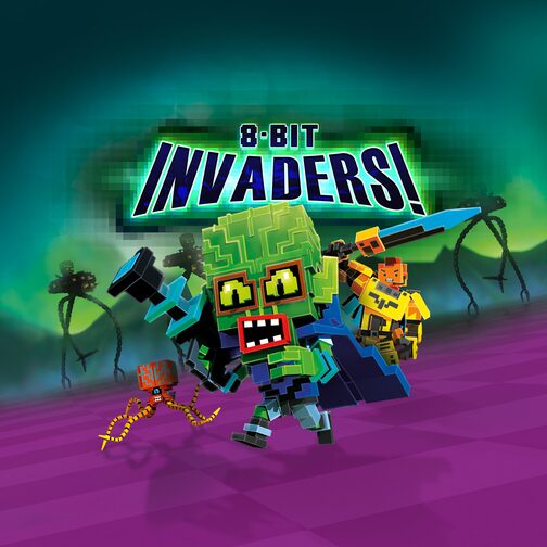 8-Bit Invaders! cover image