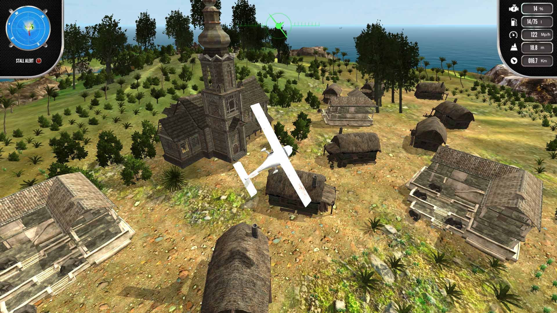 Island Flight Simulator - der ultimative Flugsimulator - PS4 [PlayStation  4] : : PC & Video Games