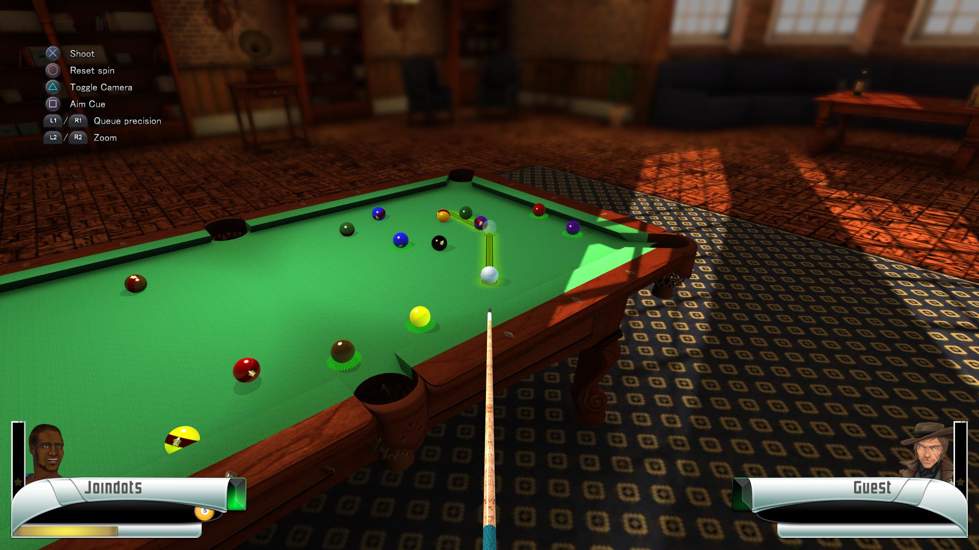 snooker game ps4