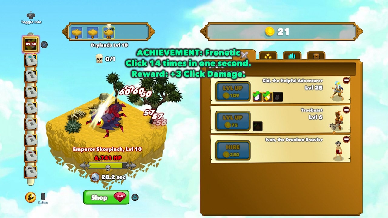 Purmoon ○: Jogo: Clicker Heroes