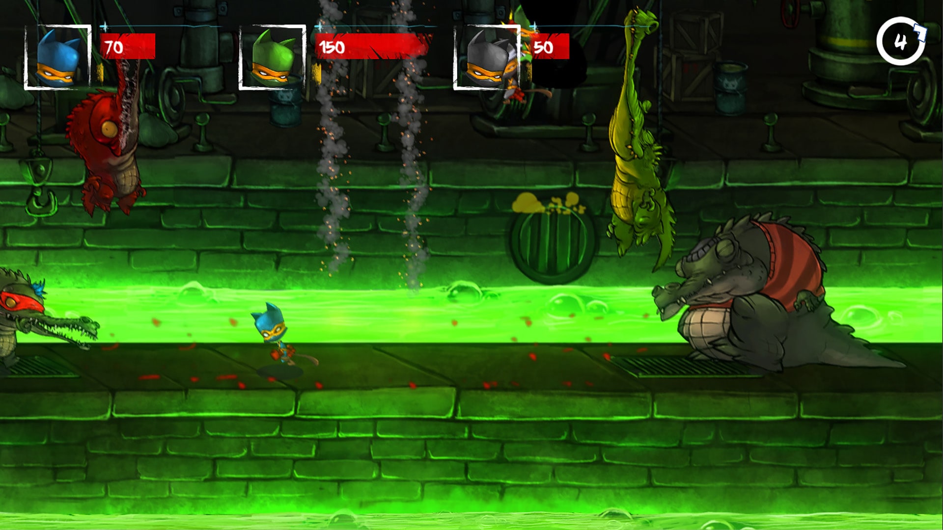 #2. Claws of Furry (PlayStation) 由: Terahard Ltd