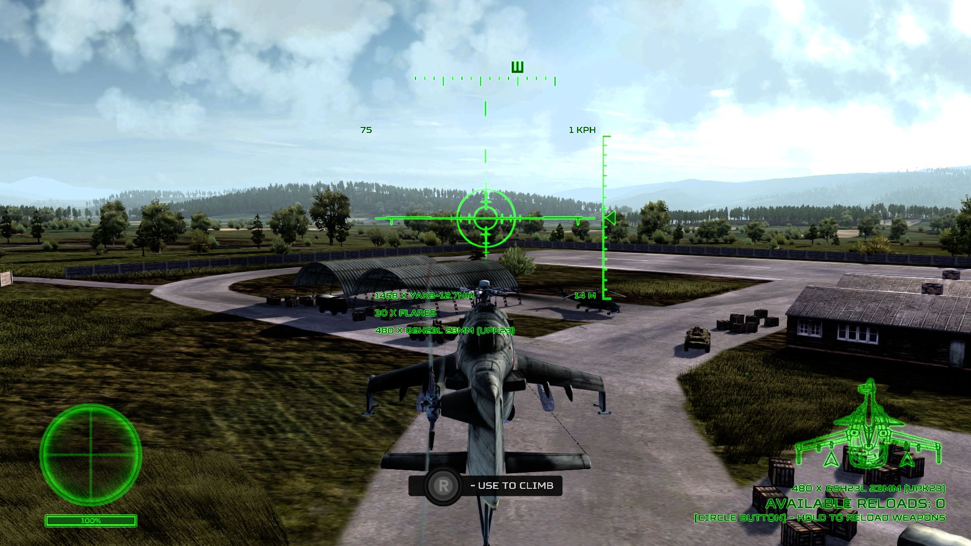 Air Missions Hind (Playstation 4 PS4) Action Combat Flight Simulator 