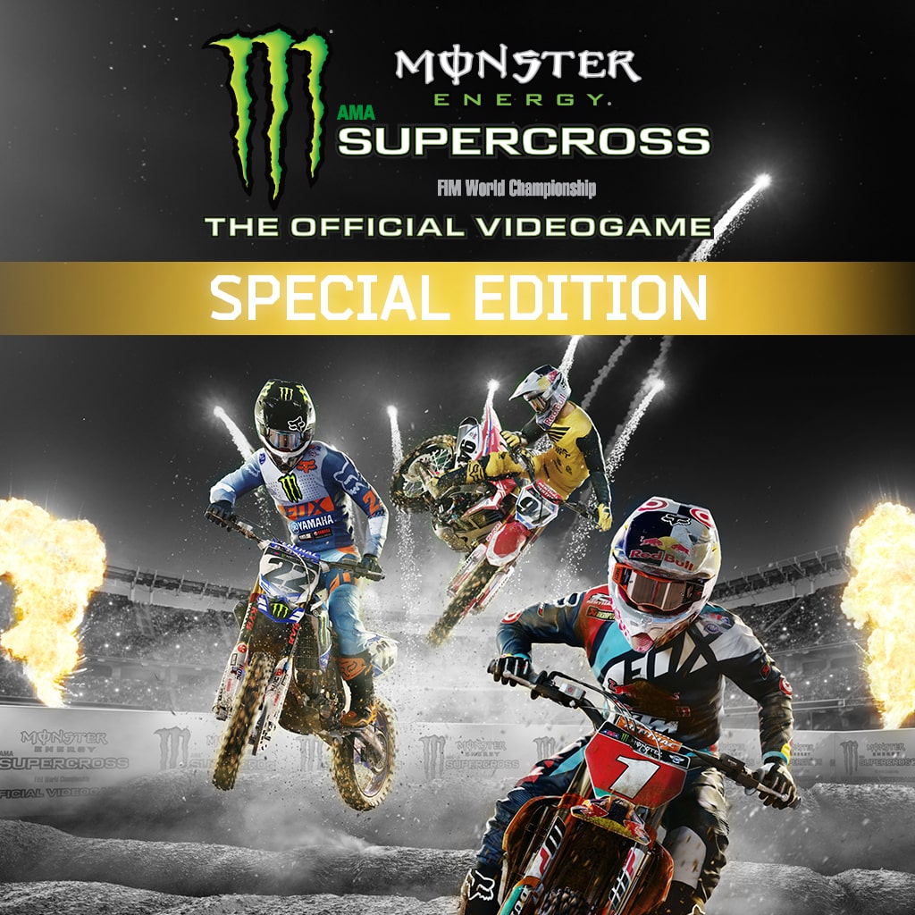 Monster Energy Supercross The Official Video game PS4