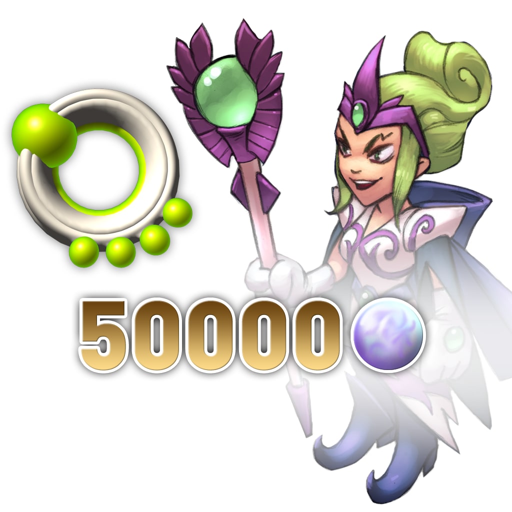 Rainbow Moon - 50,000 Rainbow Pearls (Serena) + Pearl Ring