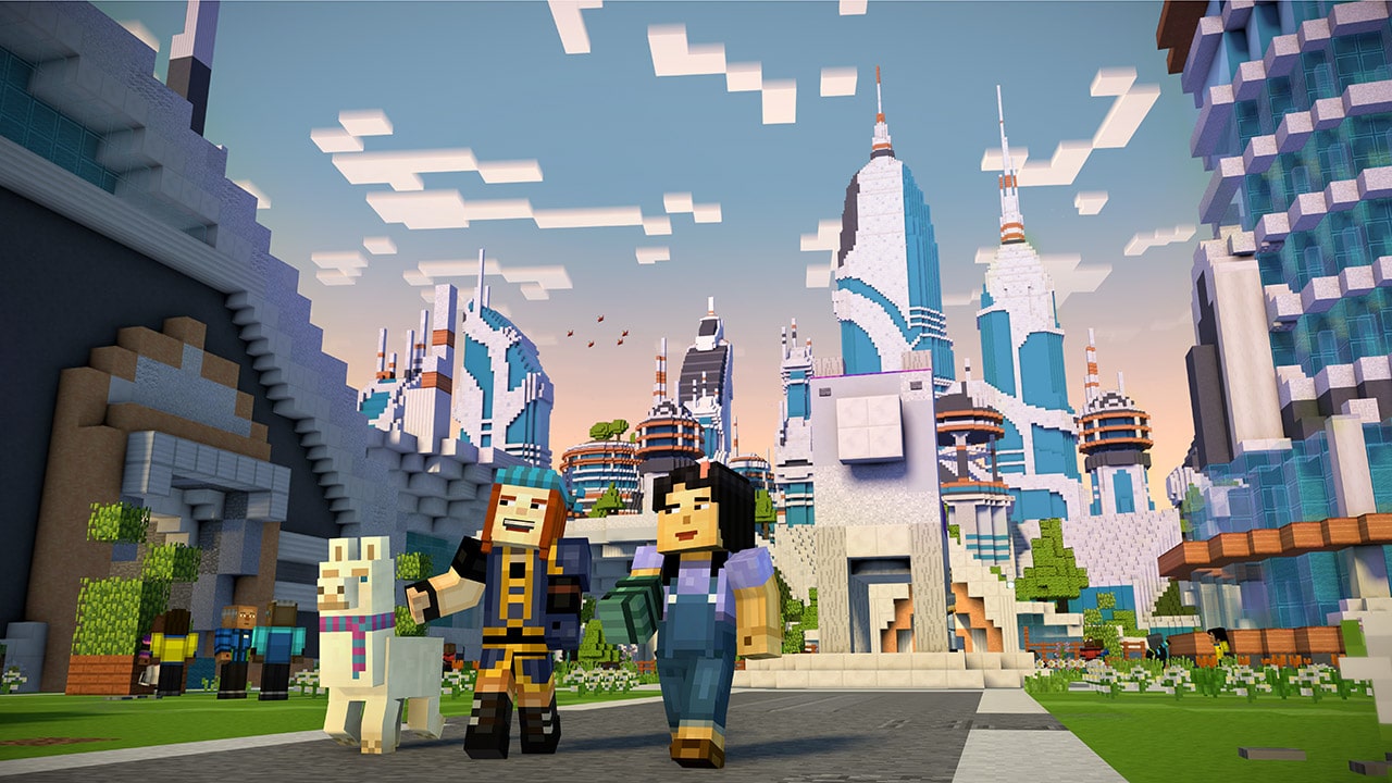 playstation 4 minecraft story mode