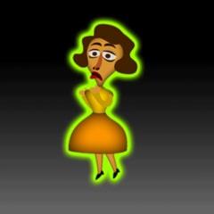 Tales from Space: Mutant Blobs Attack Startled Lady Avatar