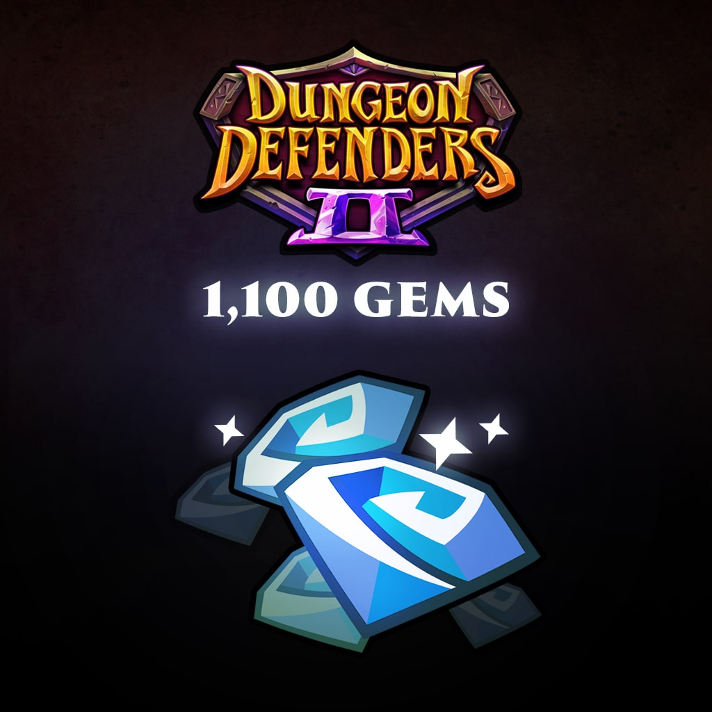 Dungeon Defenders II - Cache of Gems (1100)