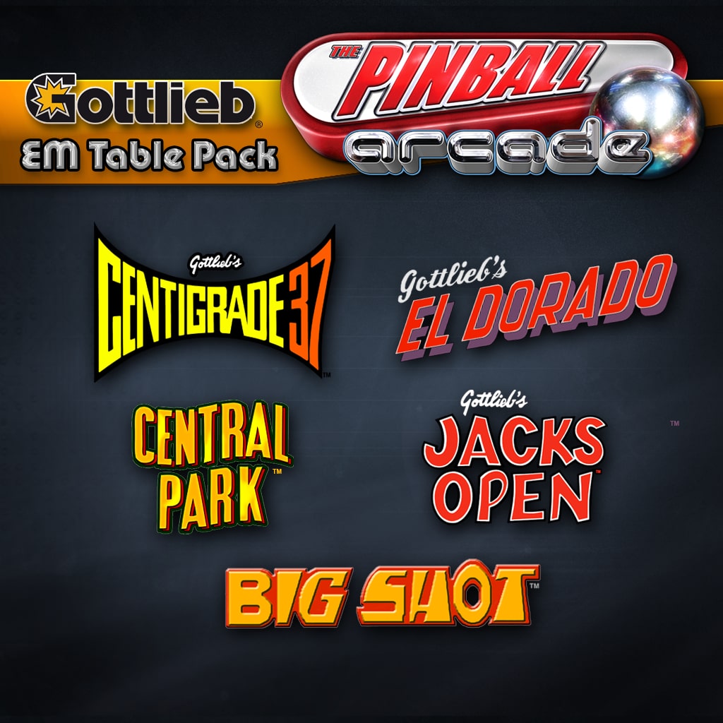 Pinball Arcade: Gottlieb EM Table Pack