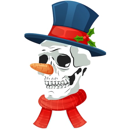 Minefield: Snowman Skull Christmas Avatar