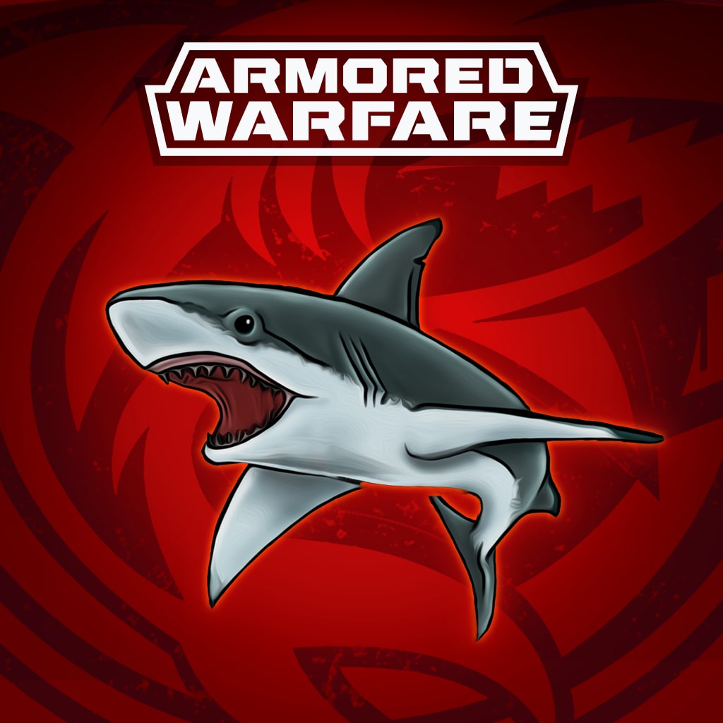Armored Warfare – Adesivo Tubarão Azul