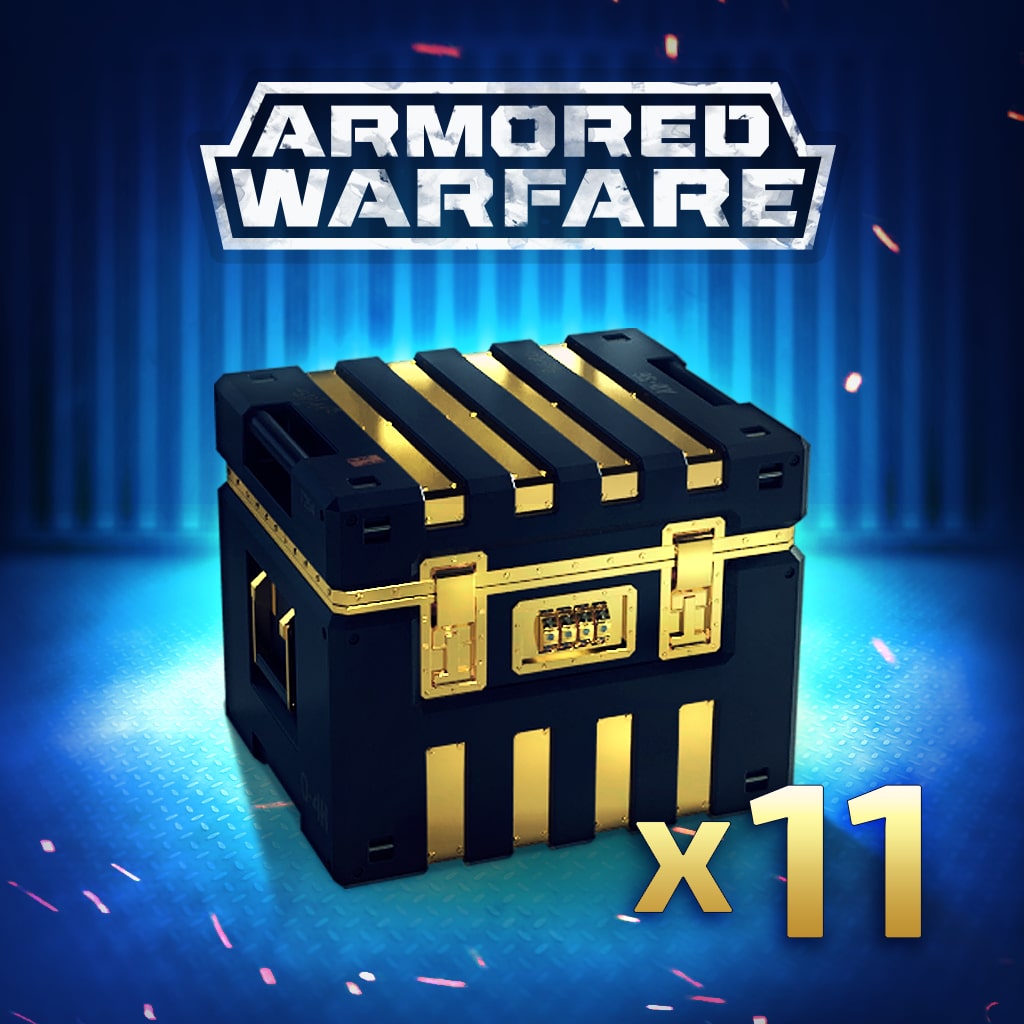 Armored Warfare – 11 cofres de oro