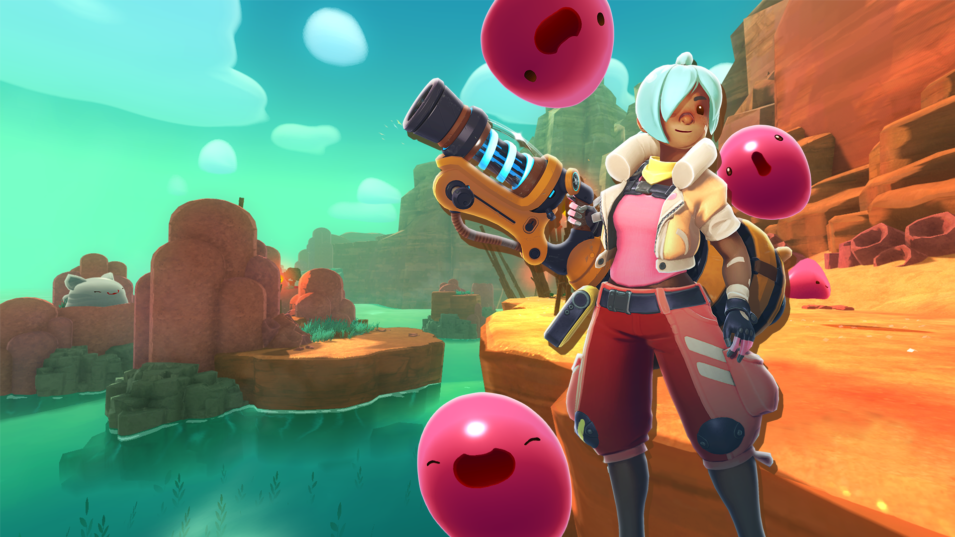 Slime rancher deluxe edition ps4 playstation 4 jogos rpg idade 3 +