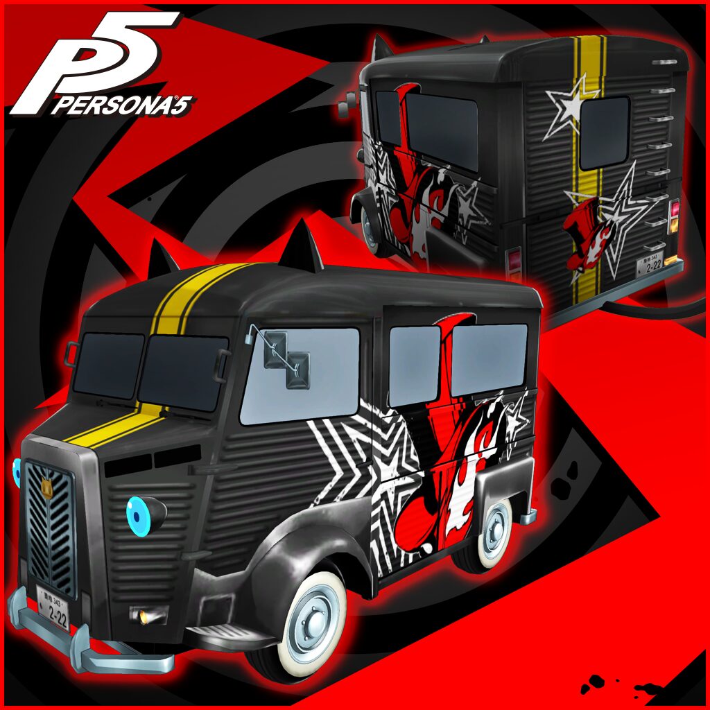 Persona 5 mona car