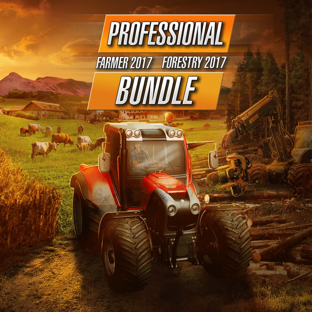  World of Simulators - Forestry, Firefighters, Pro Farmer, Pro  Construction (PS4) : Video Games