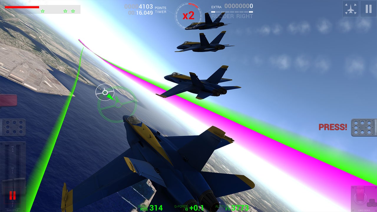 Buy cheap Blue Angels Aerobatic Flight Simulator PS4 key - lowest