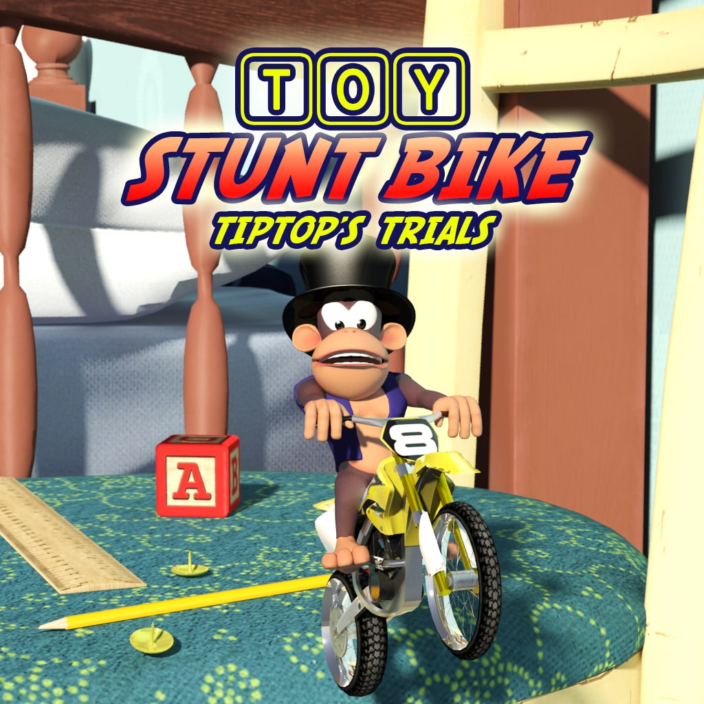 Toy Stunt Bike: Tiptop's Trials