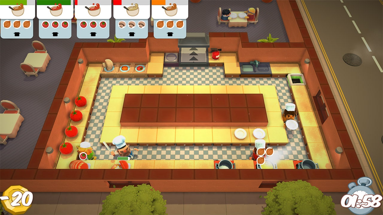 Overcooked - PC, Xbox One e PS4 - FOGO NA COZINHA 