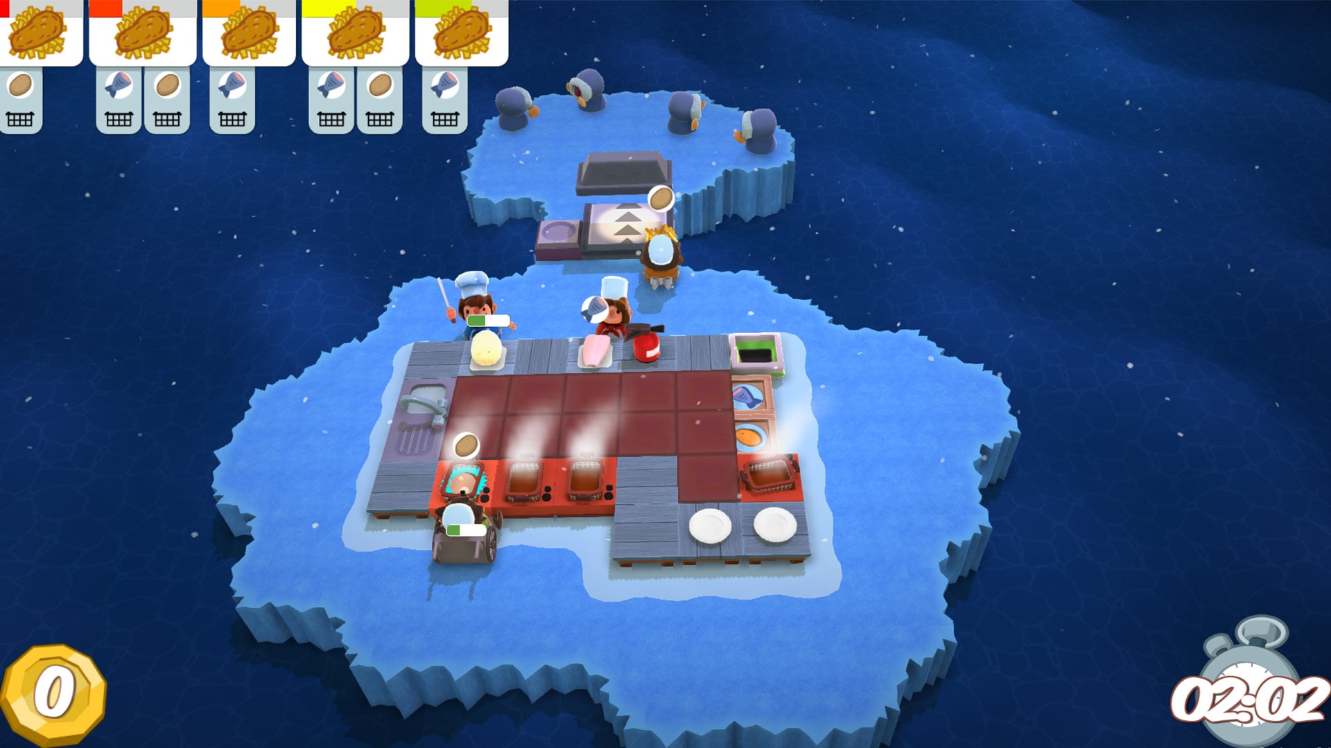 Overcooked - PC, Xbox One e PS4 - FOGO NA COZINHA 