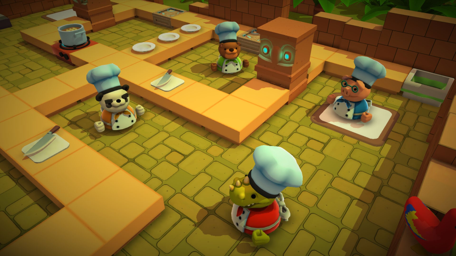 Overcooked - PC, Xbox One e PS4 - EXPANSÃO DE NATAL - FOGO NA