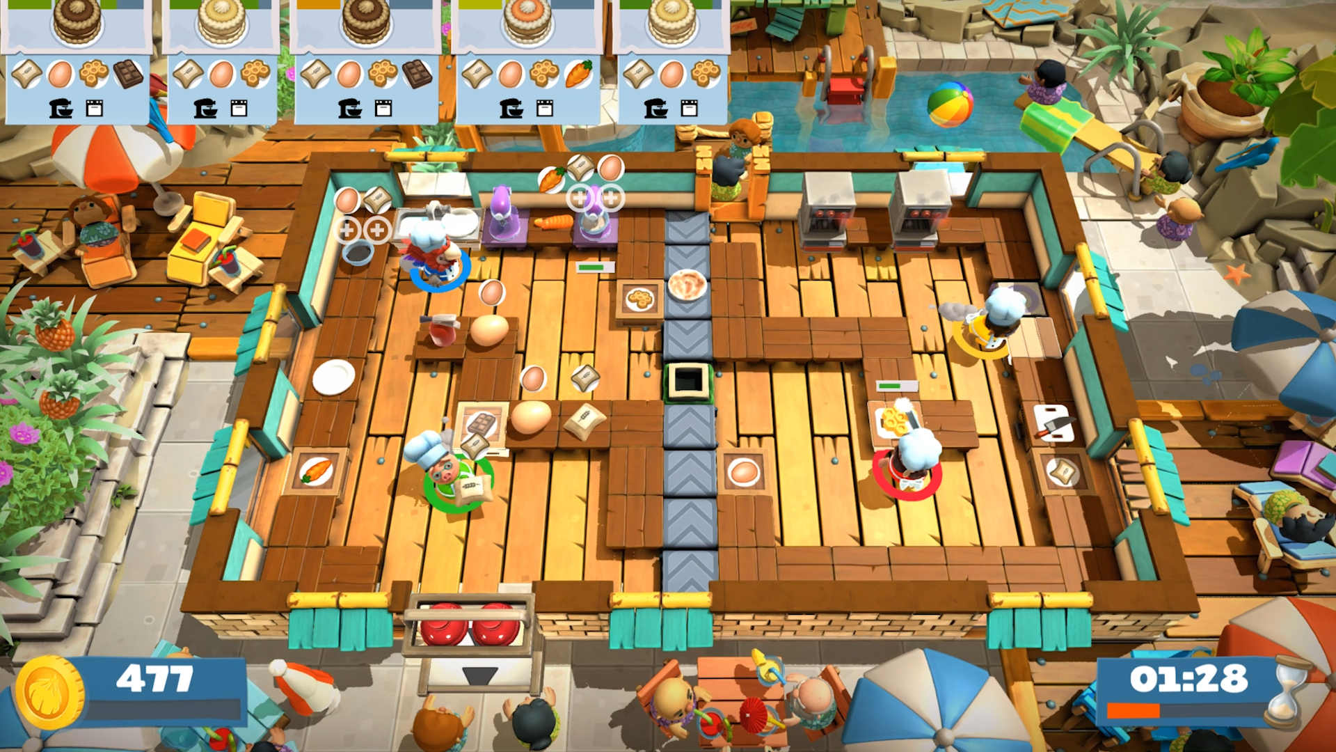 Overcooked 2 Review: A Fresh Second Course - Cliqist