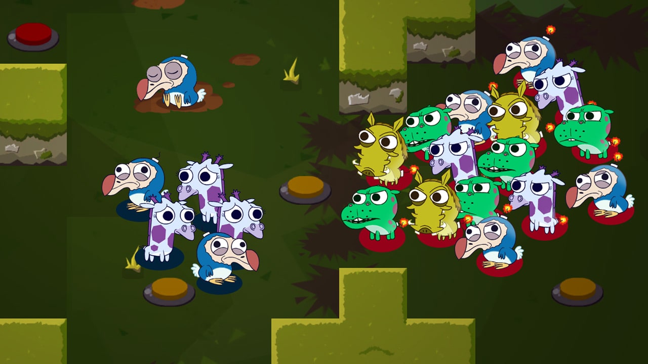 #9. Super Exploding Zoo! (PlayStation) Bởi: Honeyslug Limited
