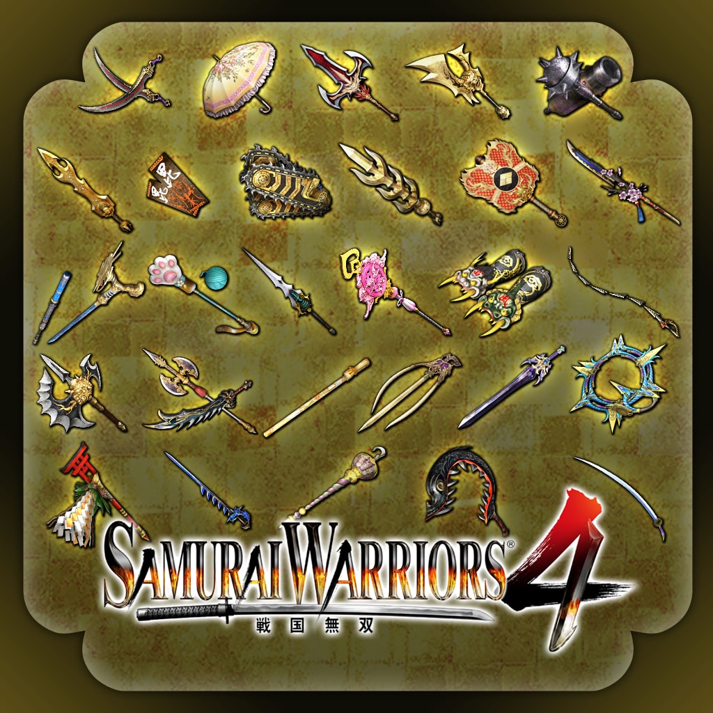 SAMURAI WARRIORS 4 Weapon Pack 1