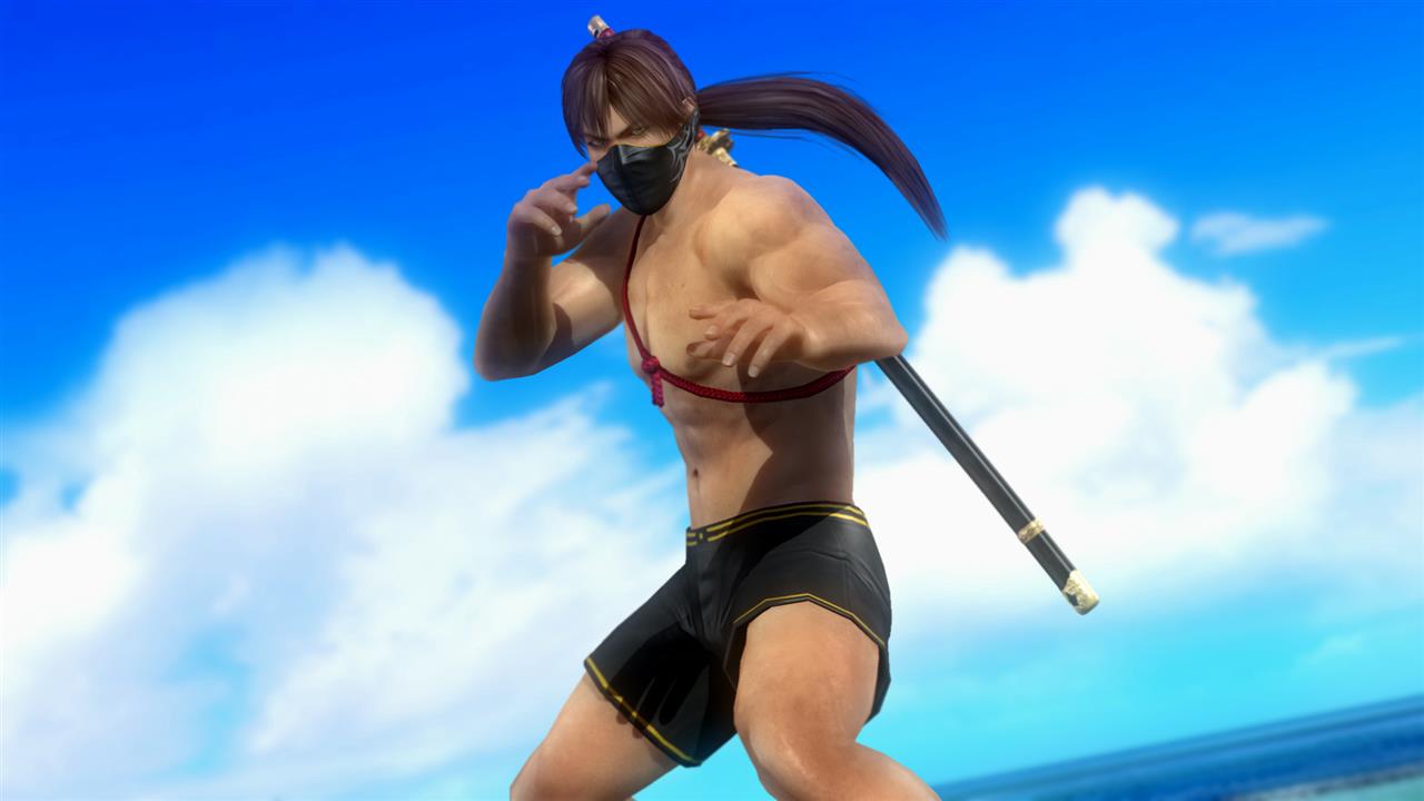 DOA5LR: Roupa de praia Zack Island – Ryu Hayabusa