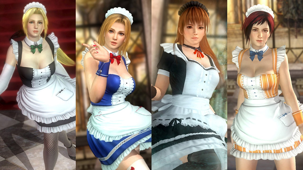 Dead Or Alive 5 Last Round Maid Costume Set Deku Deals 3129