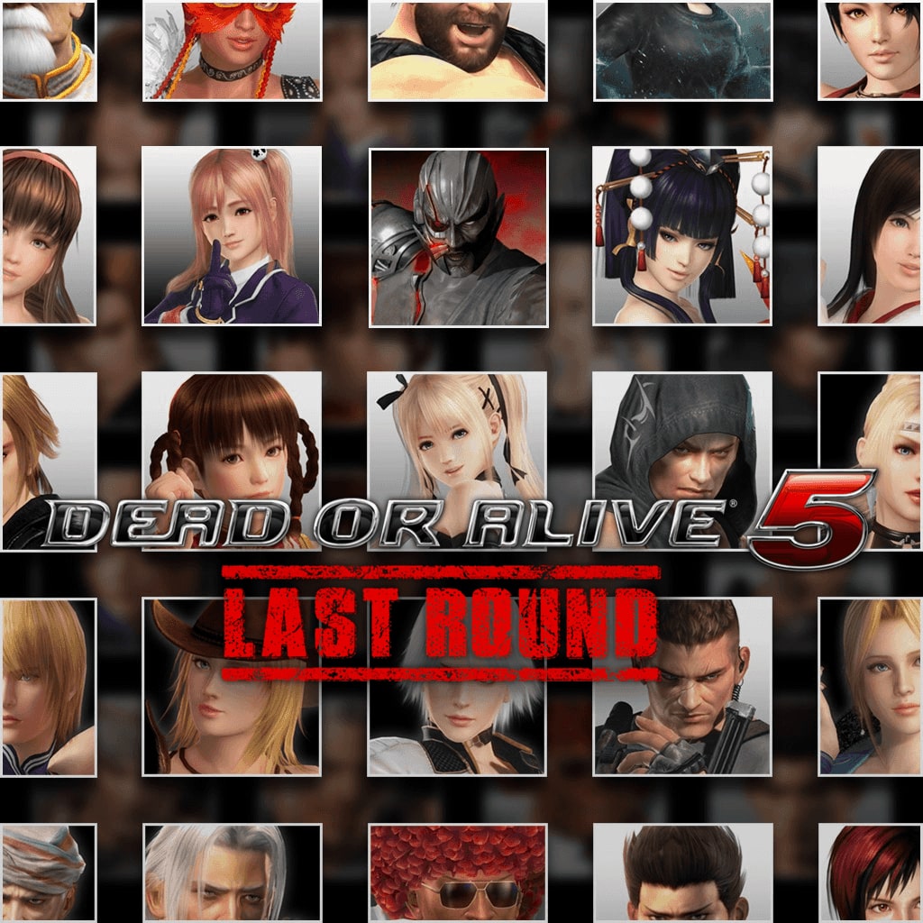 DOA5LR: Core Fighters - Conjunto 30 personagens