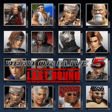 Doa5lr Core Fighters Male Fighters Set