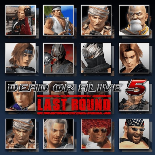 DOA5LR: Core Fighters - Male Fighters Set cover image