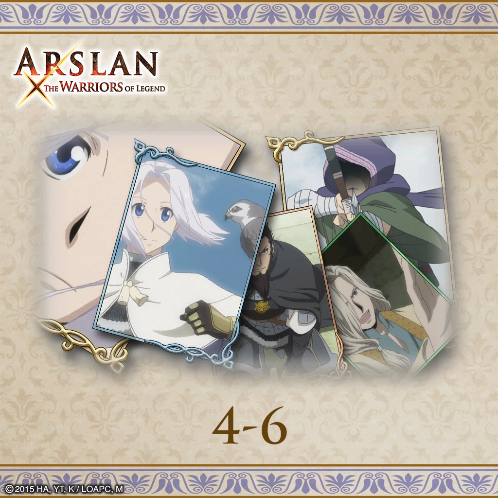 ARSLAN - Skill Card Set 4-6