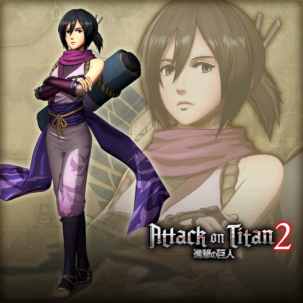 Attack on Titan 2: Costume supplémentaire pour Mikasa, ninja