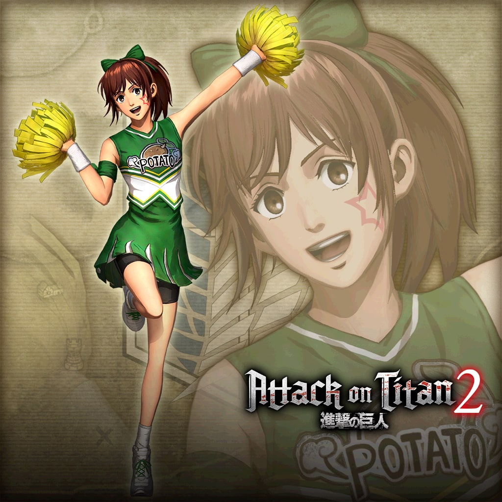 Attack on Titan 2: Costume pour Sasha, pom-pom girl