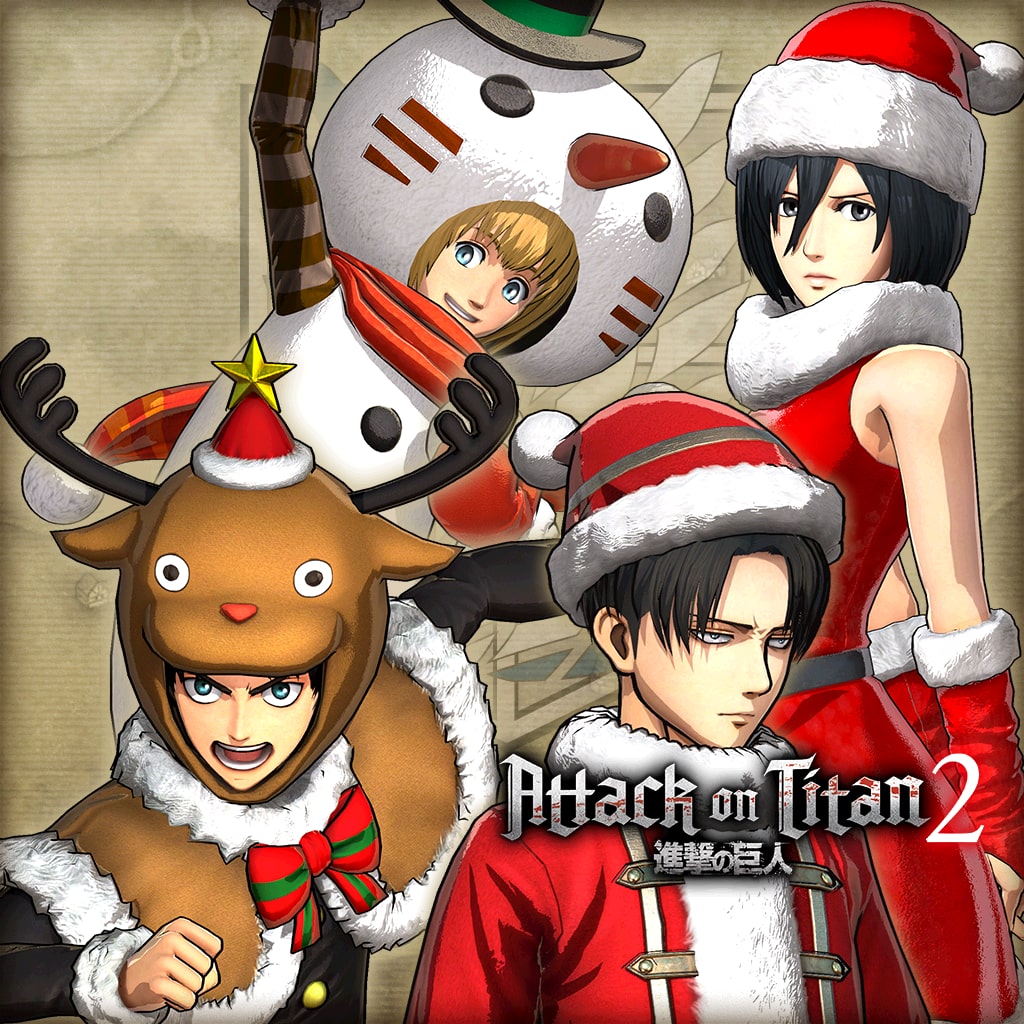 Attack on Titan 2:Pack de costumes ' Noël'
