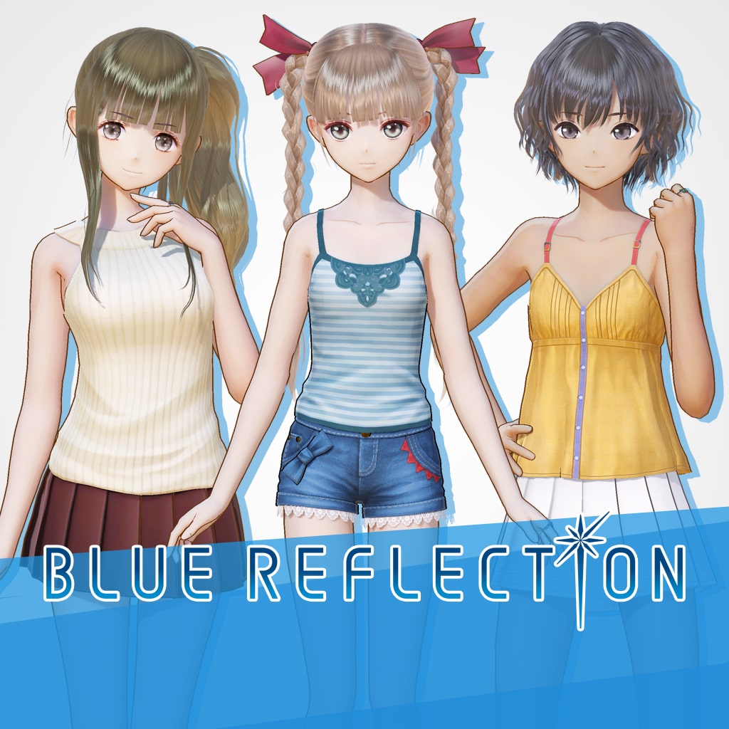 BLUE REFLECTION: Summer Outing Set B (Yuzu, Shihori, Kei)