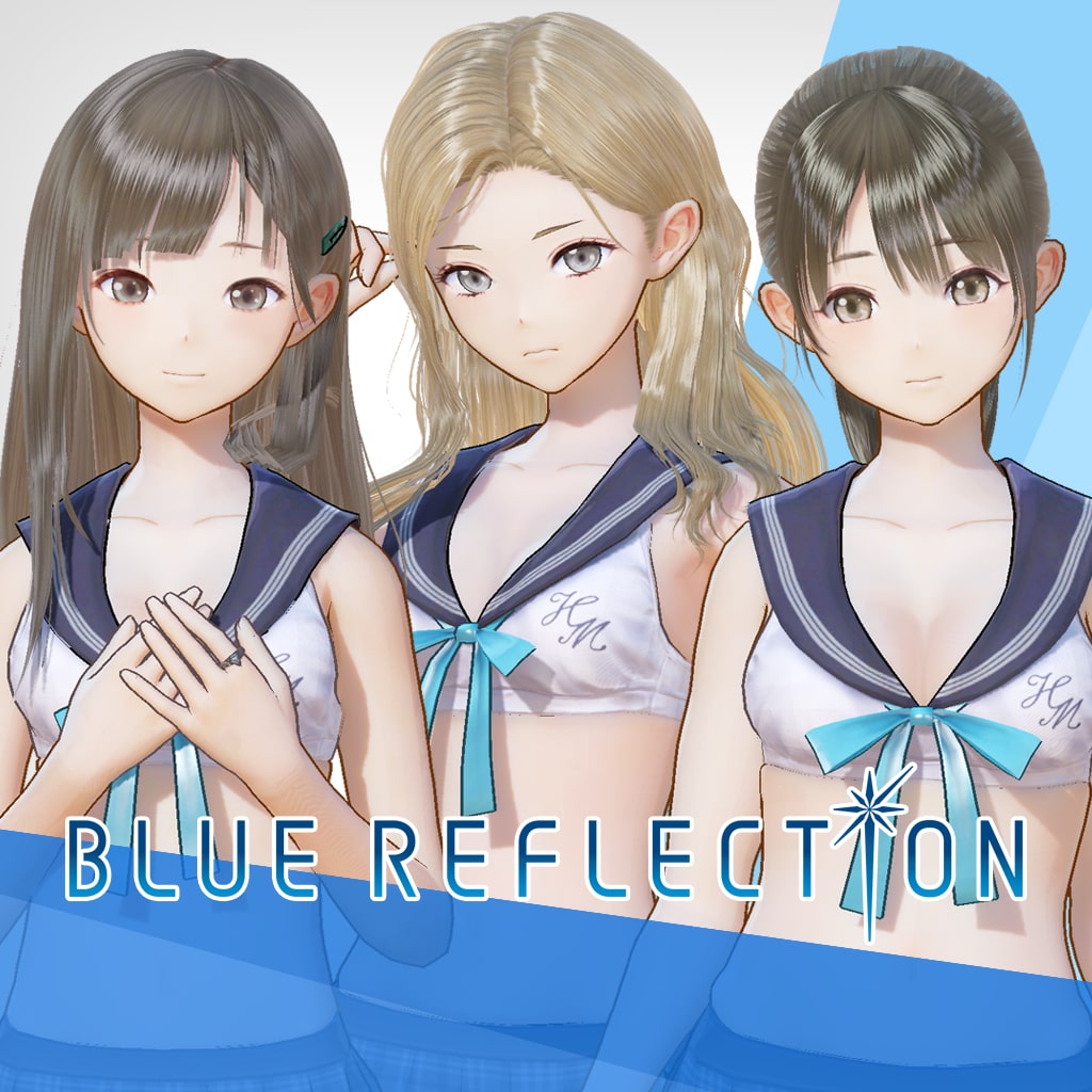 BLUE REFLECTION: Sailor Swimsuits set E (Rin, Kaori, Rika)