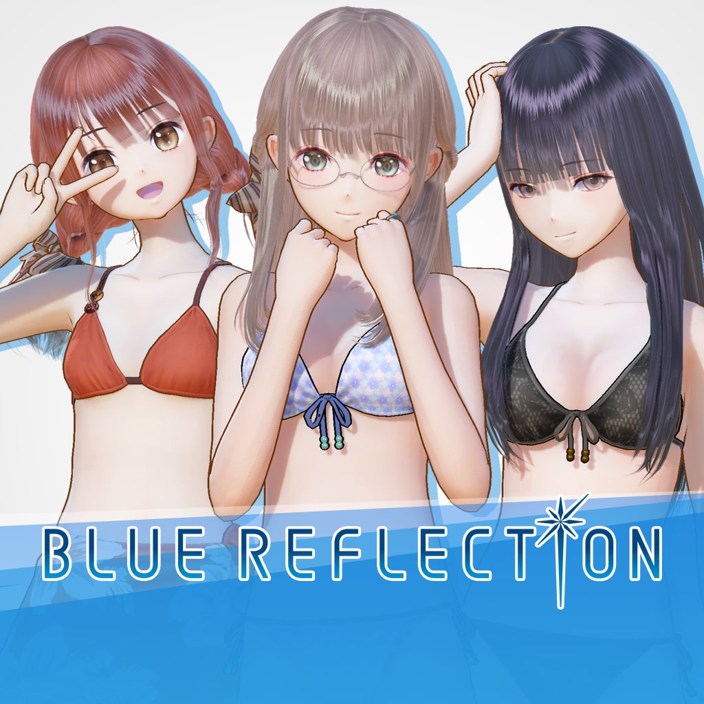 BLUE REFLECTION: Vacation Style Set D (Sanae, Ako, Yuri)