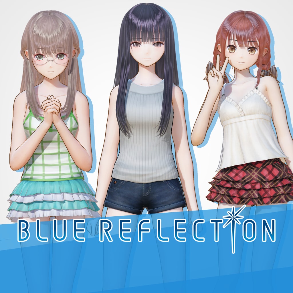 BLUE REFLECTION: Summer Outing Set D (Sanae, Ako, Yuri)