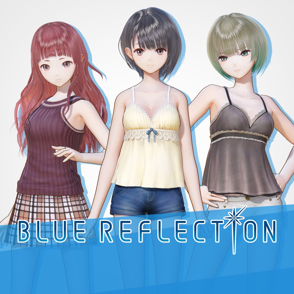 BLUE REFLECTION: Summer Outing Set A (Hinako, Sarasa, Mao)