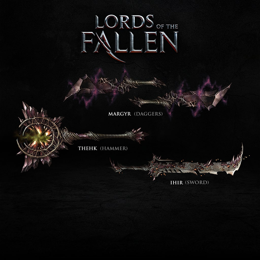 LORDS OF THE FALLEN - DEIXE QUALQUER ARMA COM PESO ZERO E