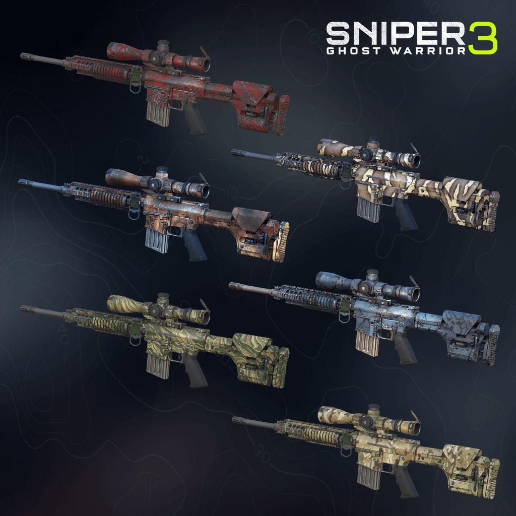 Новое оружие с игр. Sniper Ghost Warrior 3 оружие. Sniper Ghost Warrior 3 Weapons. Sniper Ghost Warrior 3 - Sniper Rifle MCMILLAN. Incubation игра оружие.