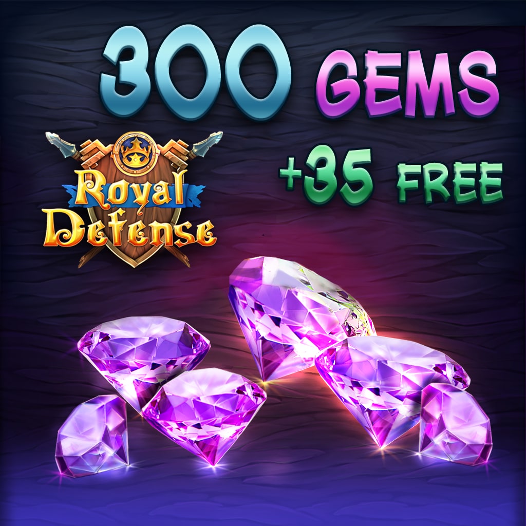 Royal Defense - 300 crystals +35