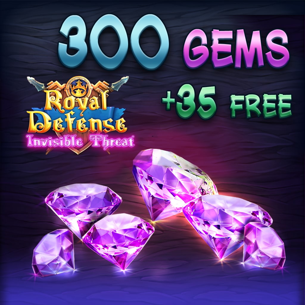 Royal Defense Invisible Threat - 300 crystals +35