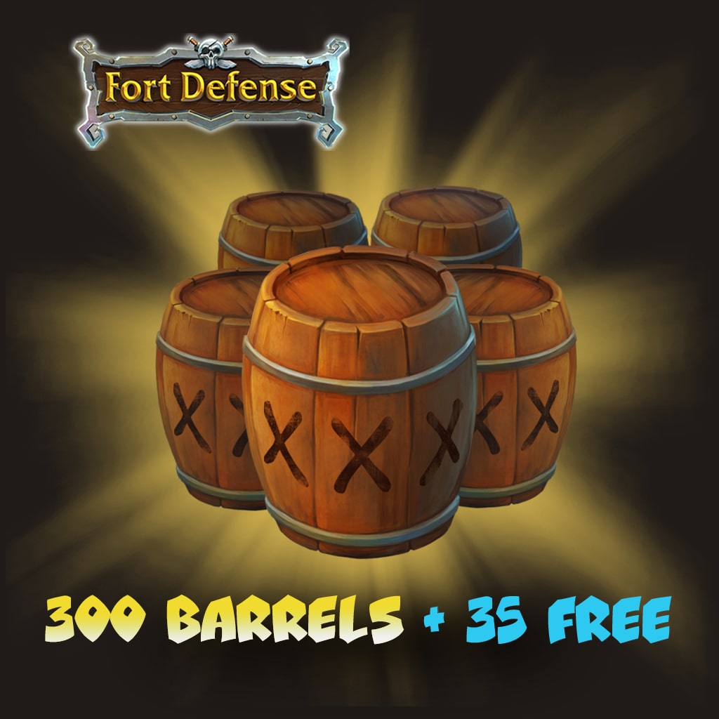Fort Defense - 300 barrels + 35
