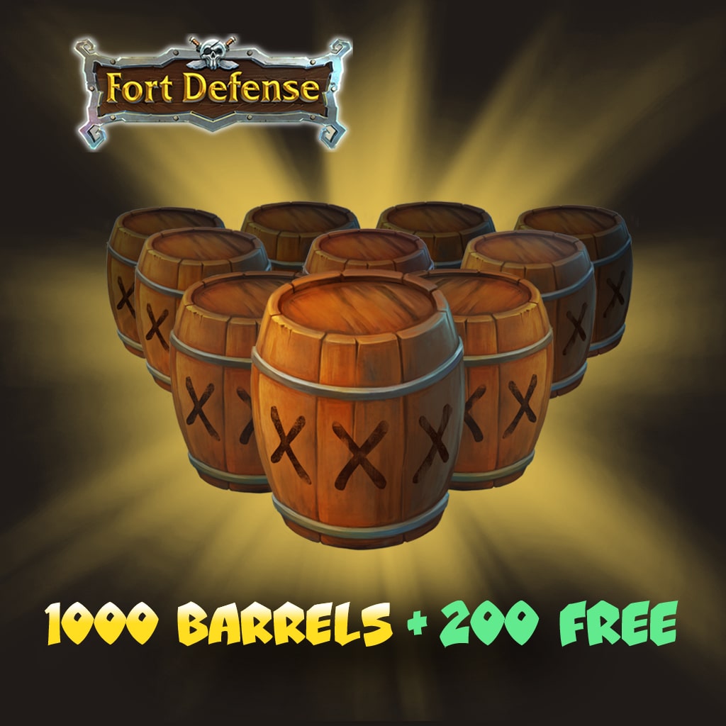 Fort Defense - 1000 barrels +200