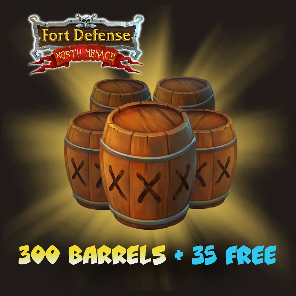 Fort Defense North Menace - 300 barrels + 35