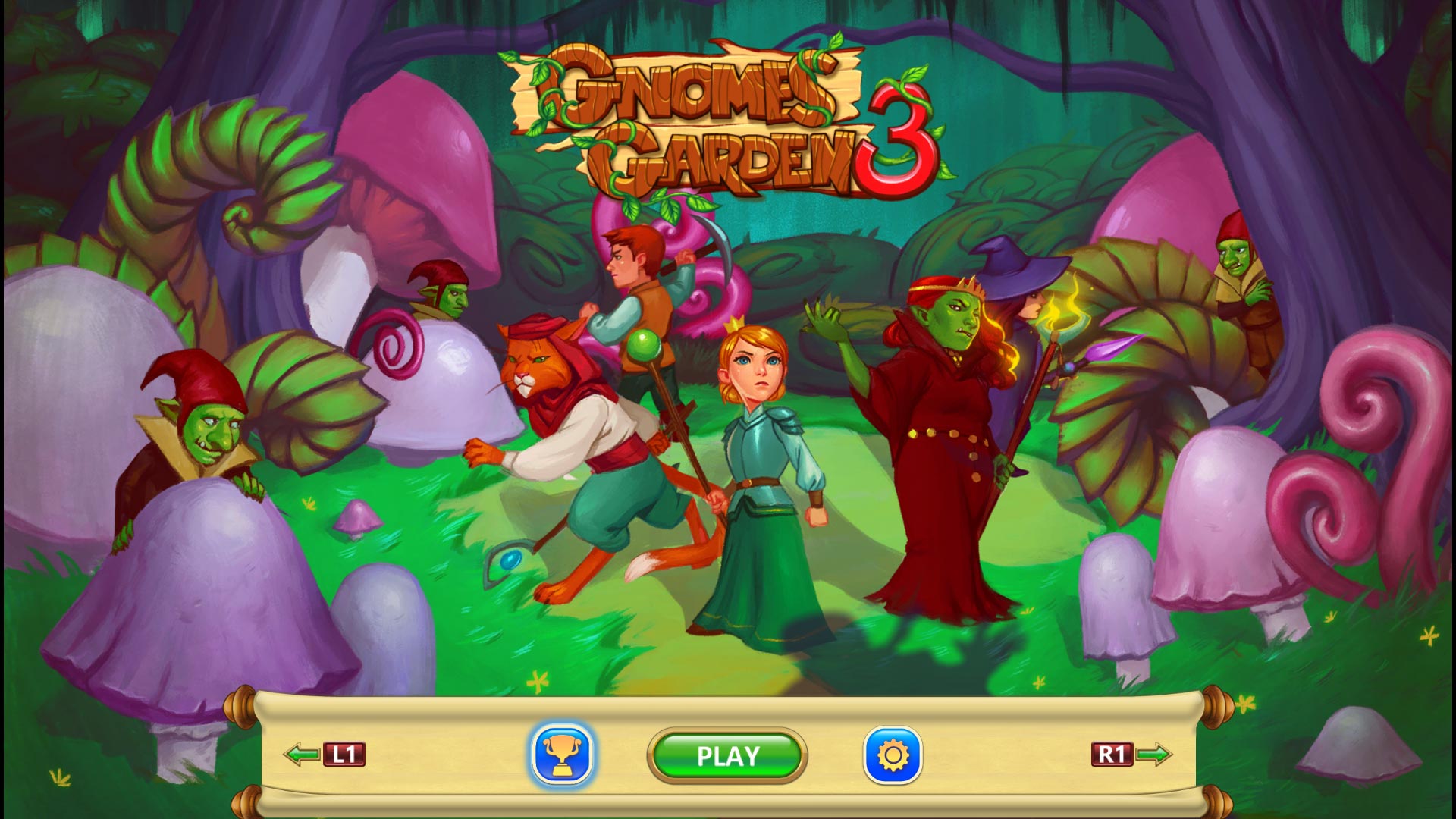 #4. Gnomes Garden 3: The thief of castles (PlayStation) Podle: 8Floor ltd