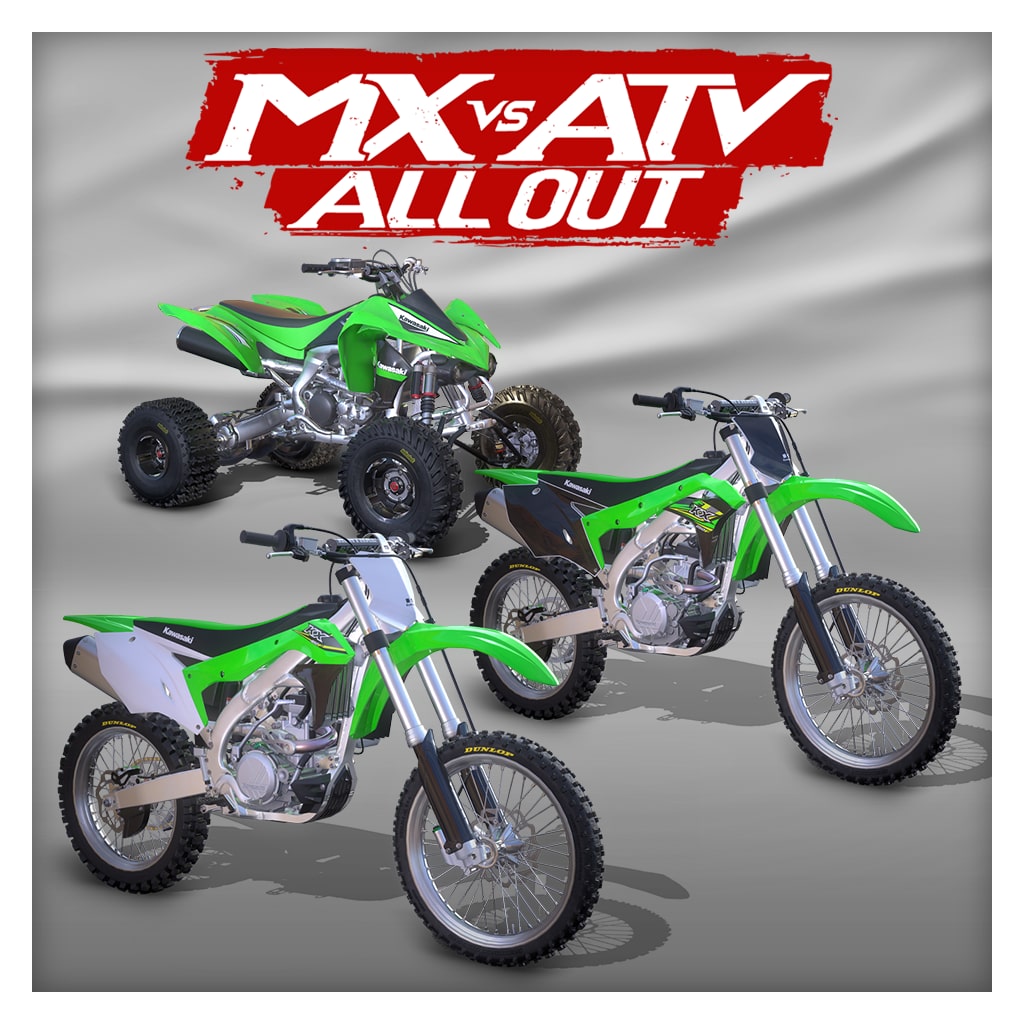 MX vs ATV All Out: Pacote de Veículos Kawasaki 2017