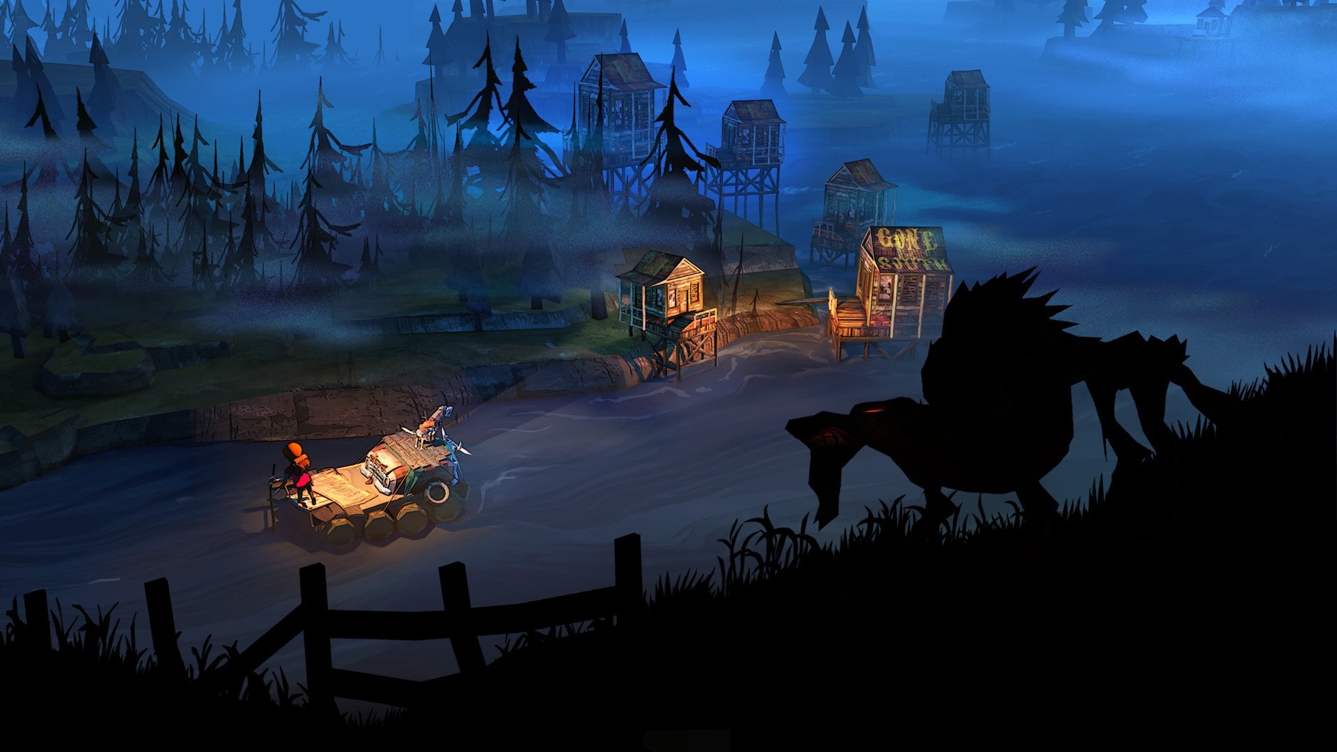 Крутой инди. The Flame in the Flood. Flame Flood игра. The Flame in the Flood арт. The Flame in the Flood арты.